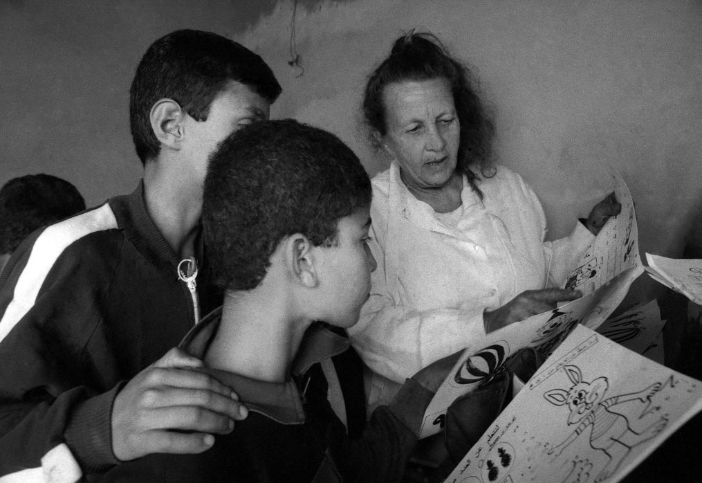 The Work of Arna Mer-Khamis with Palestinian children under occupation