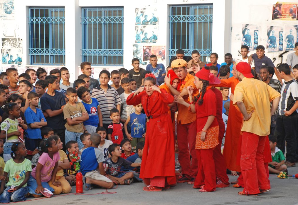 Clowns Without Borders in Jenin!